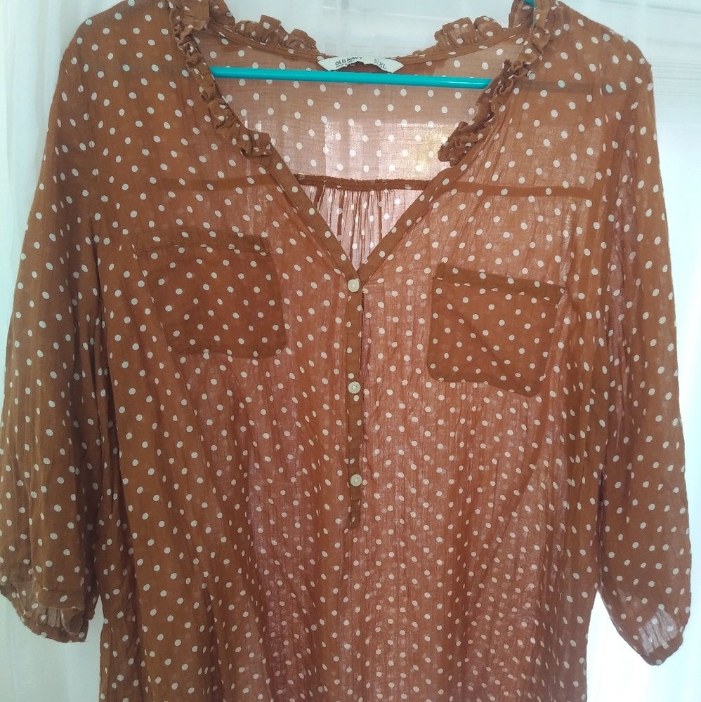 Polka Dot Old Navy Top
